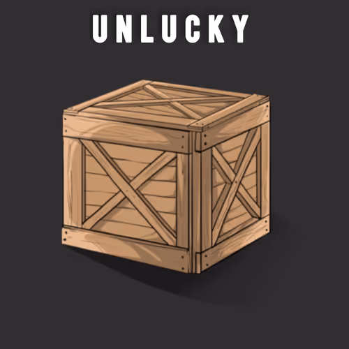 You not lucky today