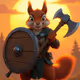 Amber Blade Squirrel