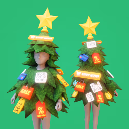 Xmas Tree Of Consumerism