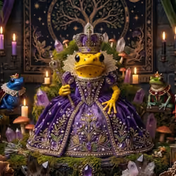 Amethyst, the Frog Princess 