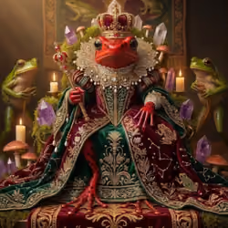 Rosebriar, the Frog Queen 
