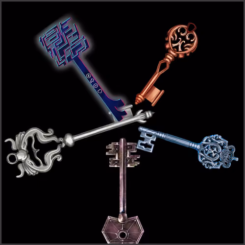 200 Keys: Keychain #5046
