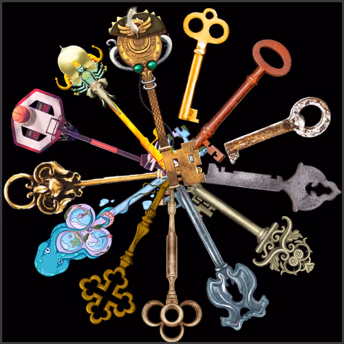 200 Keys: Keychain #2130