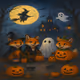 Trick or Treat Foxes