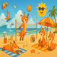 Beach Foxes