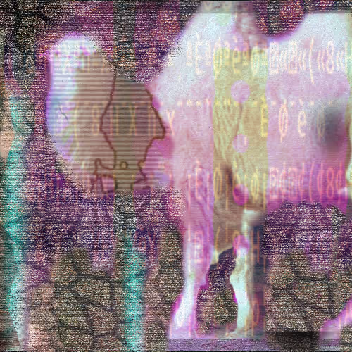 a female camel in purple