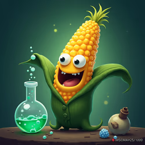 Mad Scientist Corn Man Avatar