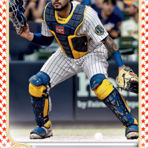 Milwaukee Brewers Tm Omar Narvaez Base Independenc