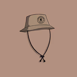 Drawstring Bucket Hat