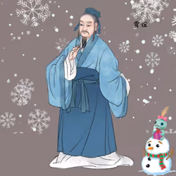 Ancient Chinese celebrities #1250
