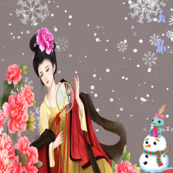 Ancient Chinese celebrities #3026