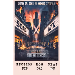 System Of A Down & Avenged Sevenfold with special guest Polyphia - 8/31
