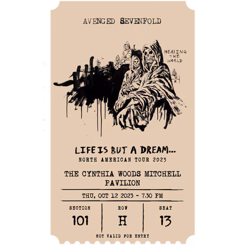 Life Is But A Dream North American Tour 2023 - The Woodlands, TX