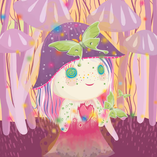 Luna Mushroom By Alicia Freeman X Reddit Collectib