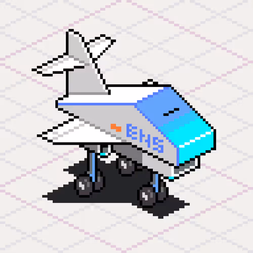 White ENS Plane
