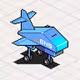 Blue ENS Plane