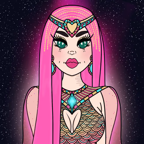 Pink Goddess Cleopatra