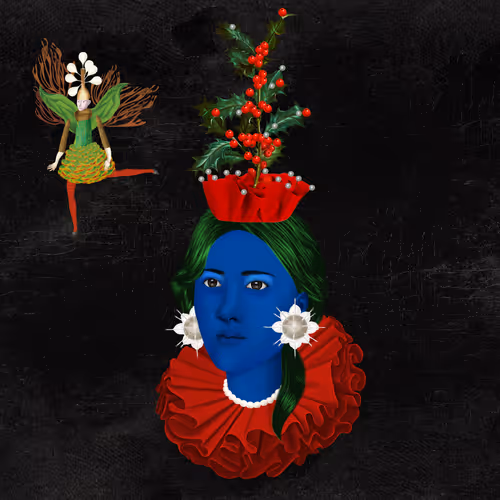Christmas Flower Girl VI