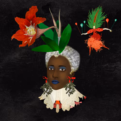 Christmas Flower Girl II