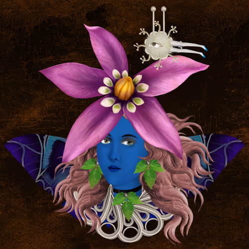 Spooky Flower Girl V