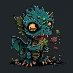 Zombie Dragon #50