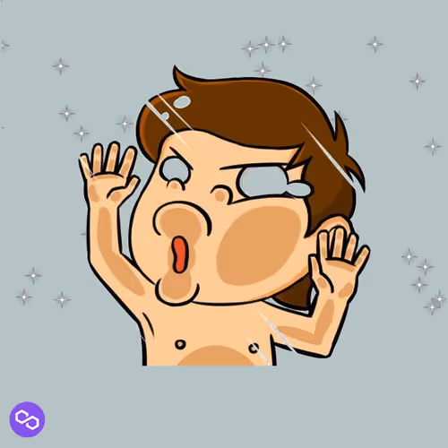 Crooked mouth cartoon #108