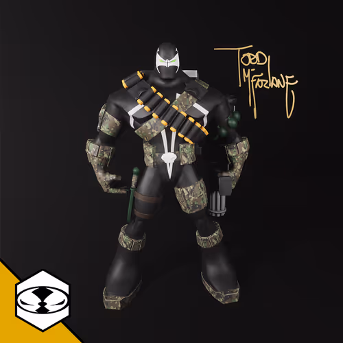 Commando Spawn - Camo Signed #4