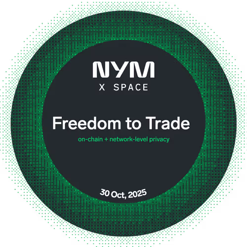 X Space: Freedom to trade (30.10.2025)