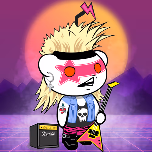Avatar Rock Out X Reddit Collectible Avatars
