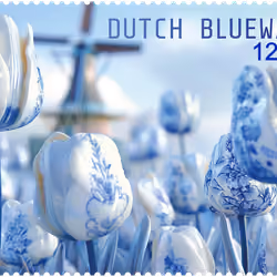 Blueware Tulips