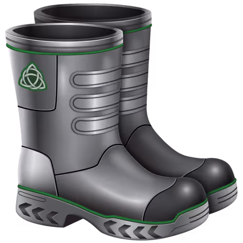 Coin Mining Boots