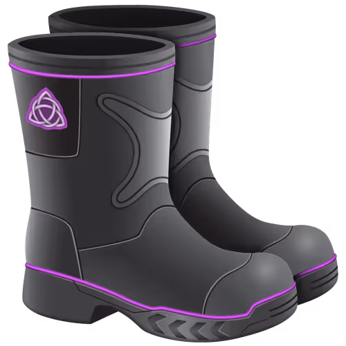 Coin Mining Boots