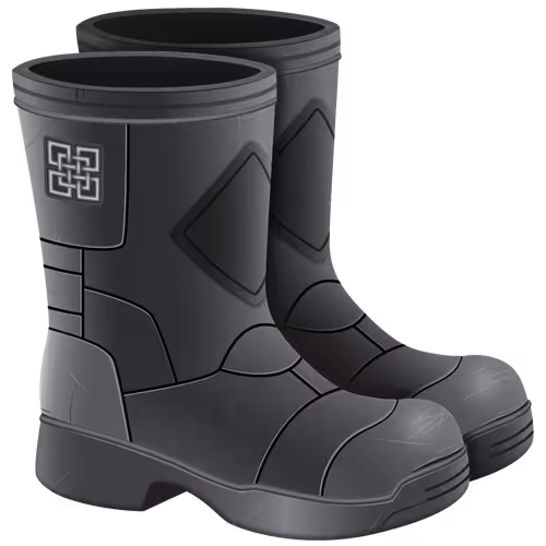 Coin Mining Boots