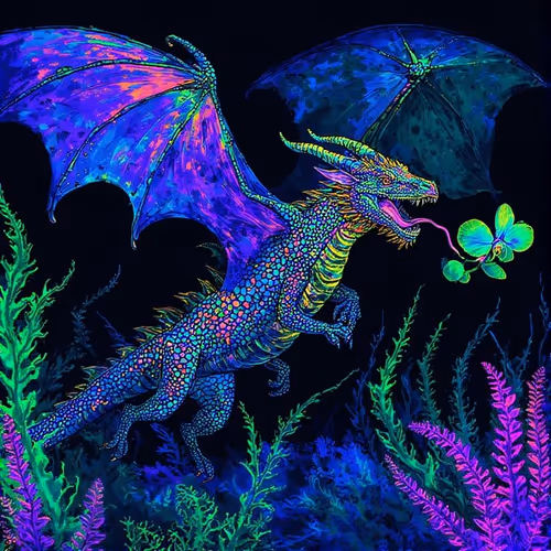 Neon Dragons: The Psychedelic Flight
