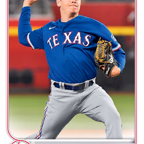 Texas Rangers R Spencer Howard Base White 162 Comm