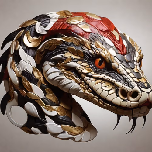 snake head #06