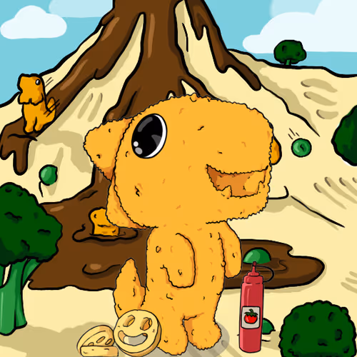 Generic dino nugget #4
