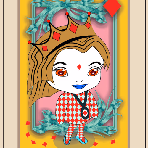 Queen Of Diamonds By Sabetanproject X Reddit Colle