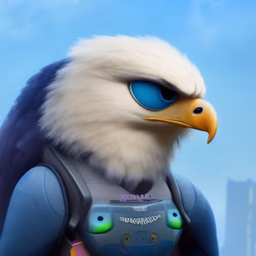 100NFTv1_Eagle - TCR3ZEz10T