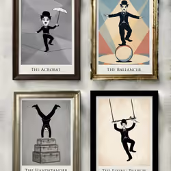 Curated Chronicles #07: The Tramp's Circus (4-Panel Edition)