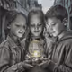 Lantern of Dawn - Graphite Edition | Ukraine NFT