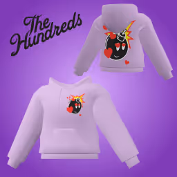 Adam In Love Hoodie Lavender 