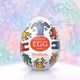 KEITH HARING - EGG DANCE