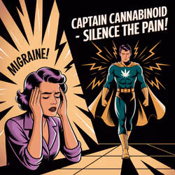 Captain Cannabinoid silence the pain