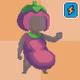 Eggplant Onesie
