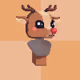 Reindeer Mask