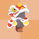Lion Dance Mask
