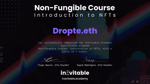 Certificate #1009
