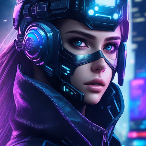 Metaverse Assistant Girl AI