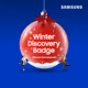 Samsung 837X Winter Discovery Badge